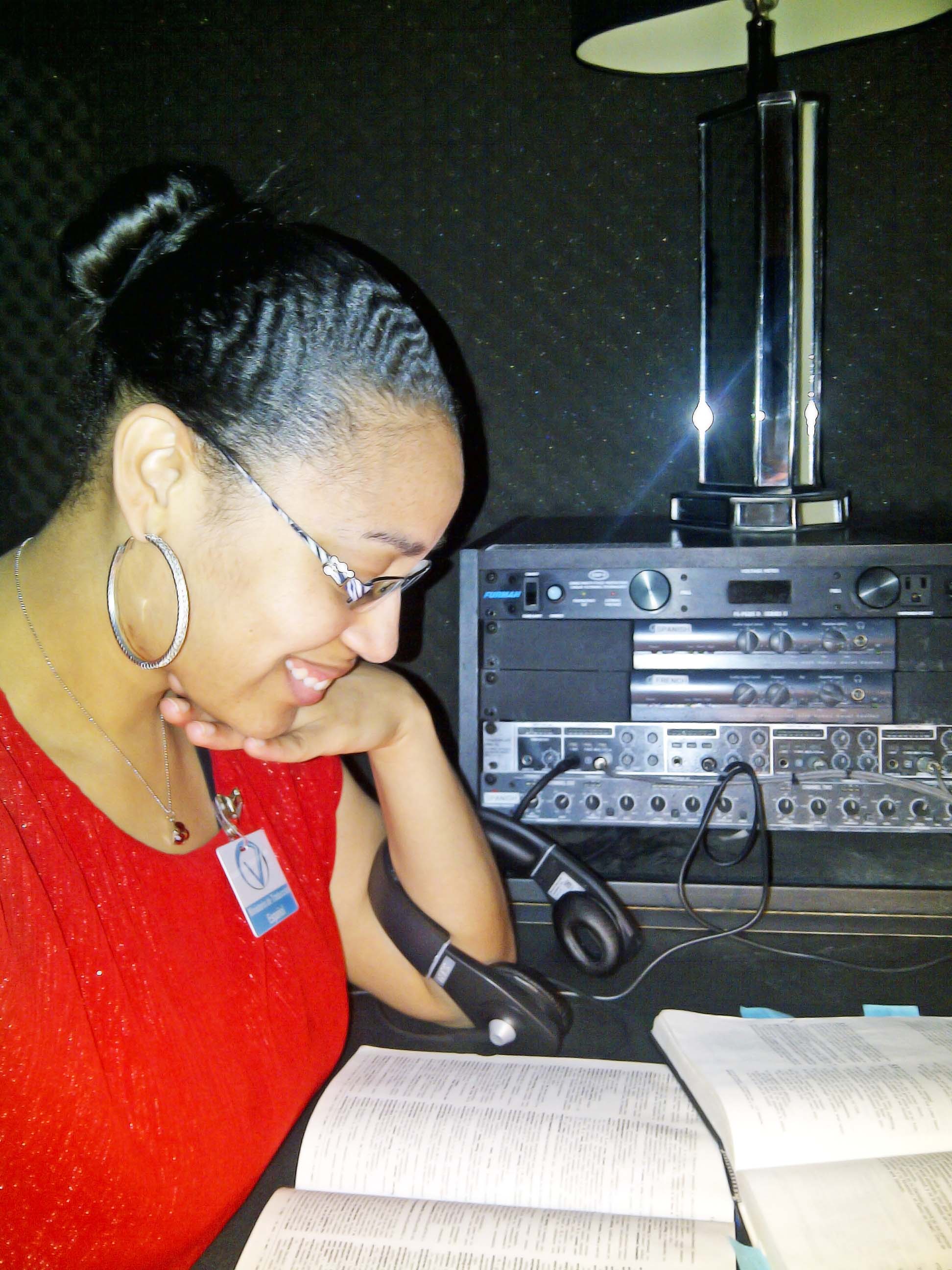 Kahleela Blake providing professional translation services